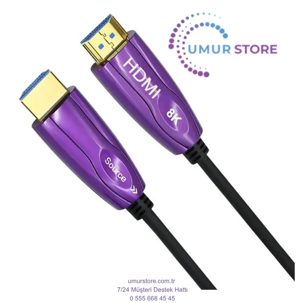 HDMI 2.1 Ethernet Kablo (15MT)