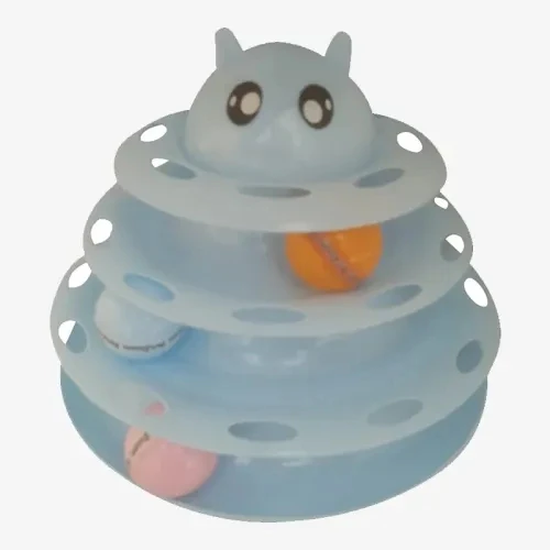 3 Katlı Kedi Oyuncağı Kedi Başlıklı - 3