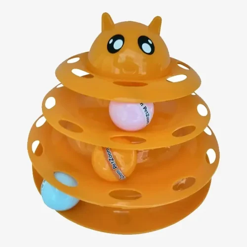3 Katlı Kedi Oyuncağı Kedi Başlıklı - 4