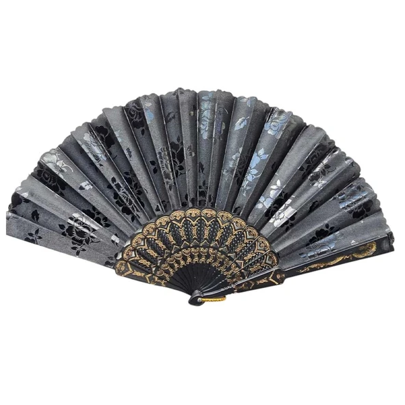 Plastik Kumaş Yelpaze 12 li OB-022