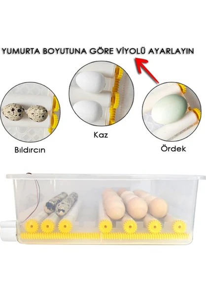 Efe Kuluçka Makineleri Kaz Kuluçka Makinesi 120 Lik - 3