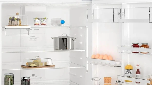 Siemens KD86NAWE1N Buzdolabı No Frost Üstten Donduruculu Beyaz - Resim 5