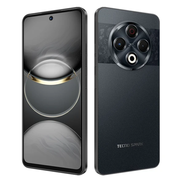 Tecno Spark 30 8 GB 256 GB (Tecno Türkiye Garantili) Siyah 256 GB - Resim 4