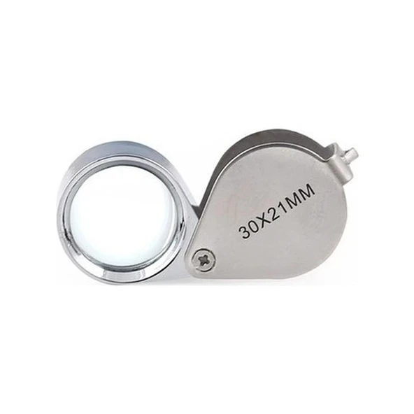 30X21 Full Çelik Kaplı Büyüteç  Lüp - 3