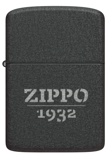 Zippo 1932 Replica Black Crackle Dizayn Çakmak - 2