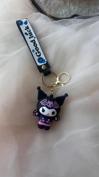 Işıklı Kuromi Anahtarlık ürün görseli