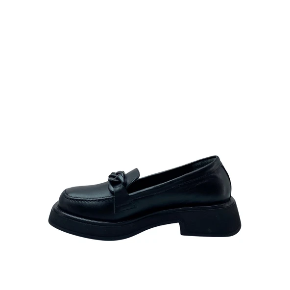 Albini 2610556D Hakiki Deri Kadın Loafer Ayakkabı - 4