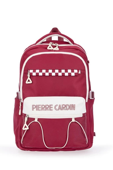 Pierre Cardin Okul Sırt Çantası Kırmızı PC.07PCT183.KRZ ürün görseli