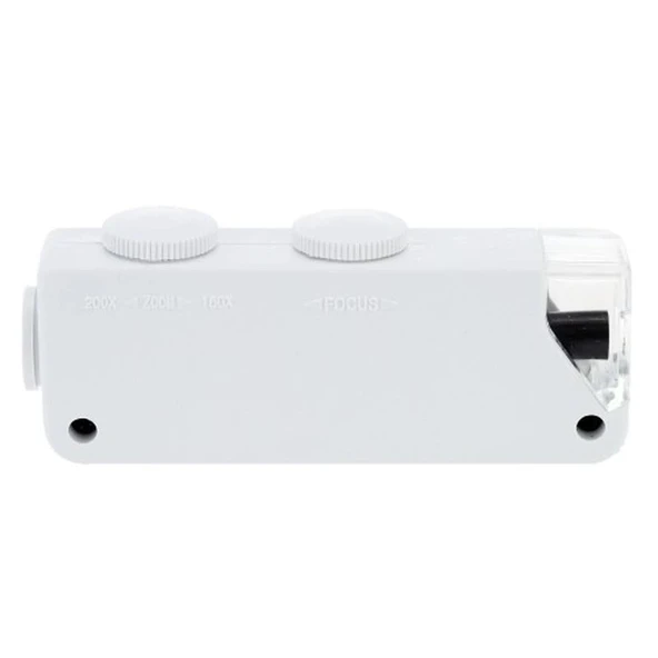 Mini 160X-200X Fonksiyonlu Mikroskop Takı Büyüteç Mg10081-1A - 3