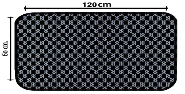 Aktunç Elekli Tuvalet Desenli Önü Kedi Kumu Paspası 60X120 cm DESEN 9 - 2
