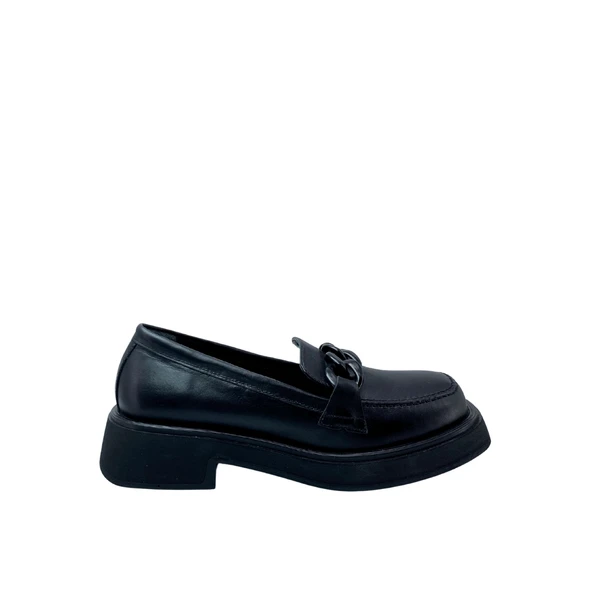 Albini 2610556D Hakiki Deri Kadın Loafer Ayakkabı - 1