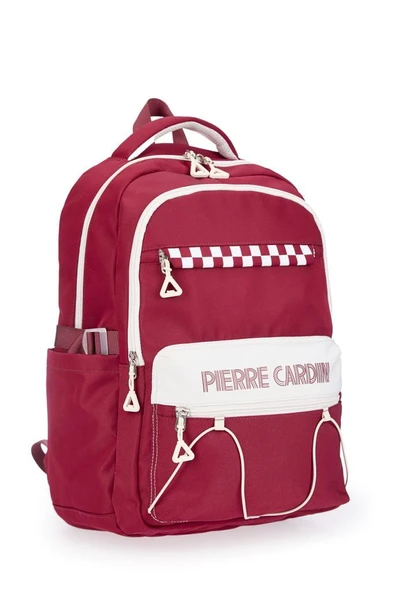 Pierre Cardin Okul Sırt Çantası Kırmızı PC.07PCT183.KRZ - Resim 6