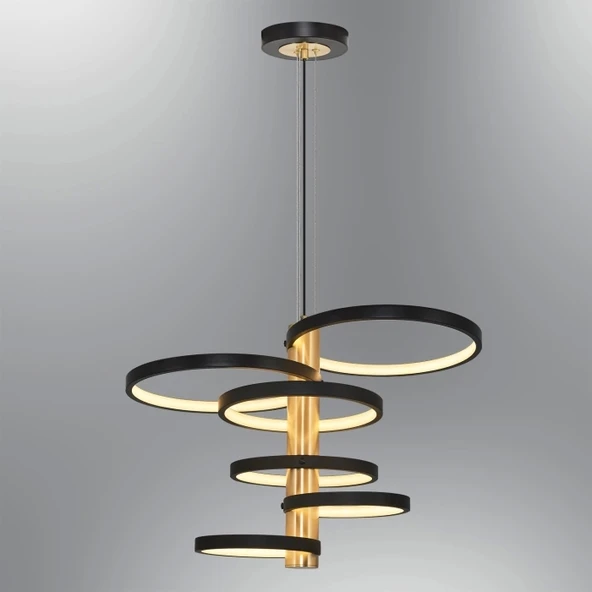 6 Ledli Sarkıt Avize, Salon avize, Oturma odası avize ve Led avize