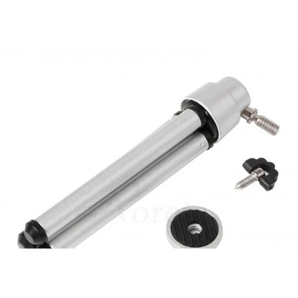 Metalik Renk Tripod 3 Yönlü Profesyonel Mini - 4