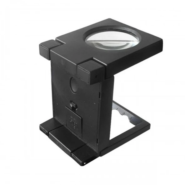 Katlanır Plastık Led Işıklı Test Cıhazı Büyüteç 2.5X90Mm - 3