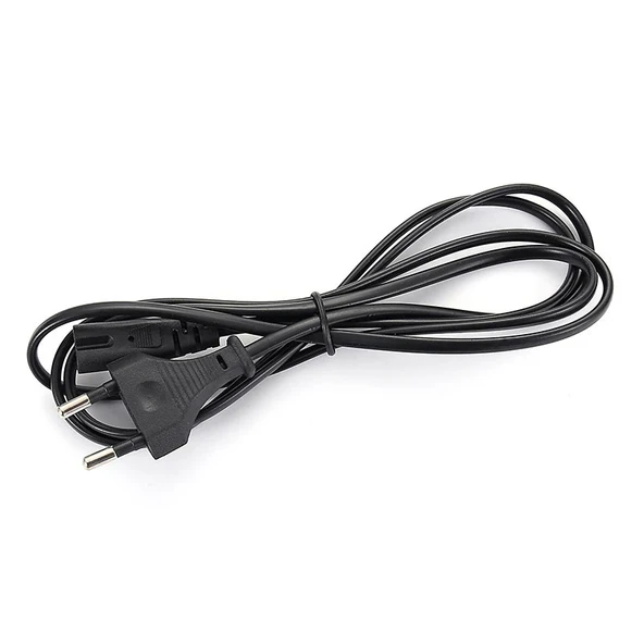 AC 220v Power güç kablosu notebook radyo tv  vb. için 2li güç kablosu - 2