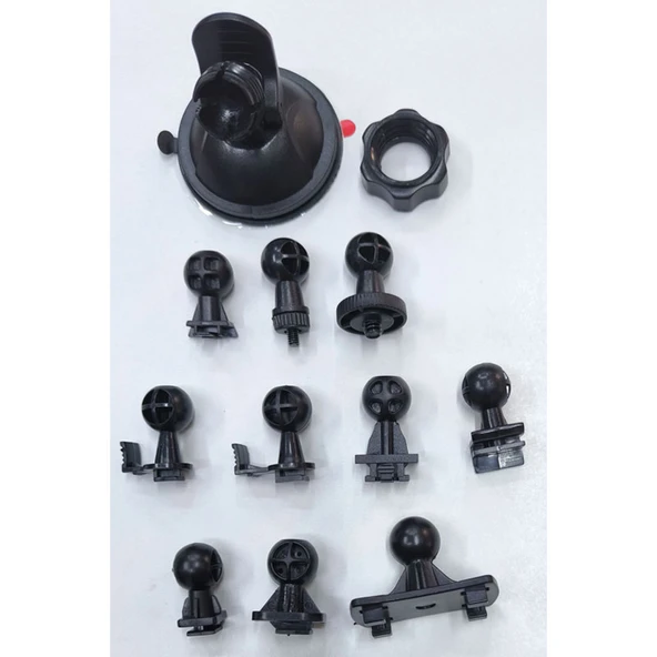 araç kamera tutucu Çok uçlu vantuzlu Araç kamera tutucu set LeonPro