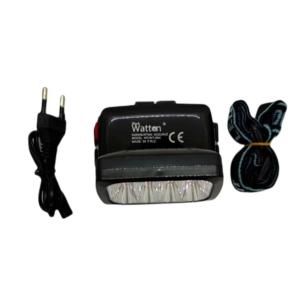 12 Ledli Güçlü Şarjlı Kafa Lambası WT-064 - 4