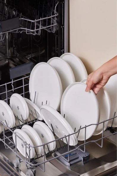 Stream Bone Sunset 34 Parça 6 Kişilik Kahvaltı Takımı Beyaz - Resim 8