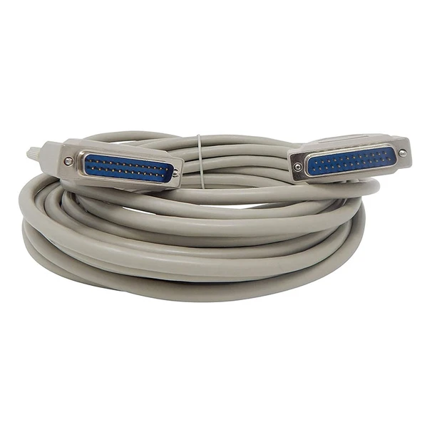 25 pin lpt paralel port yazıcı kablosu DB25 LPT erkek erke kablo 3m ürün görseli 1