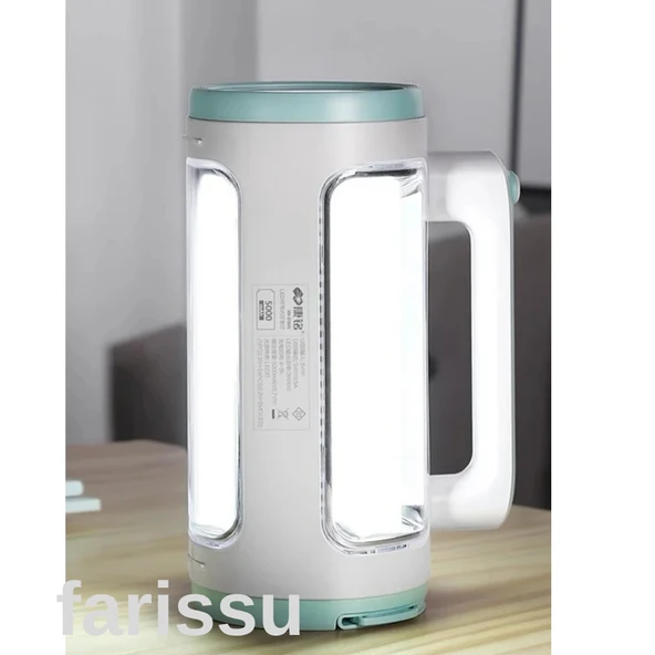 Gold Kama Ultra Güçlü LED El Feneri ve Işıldak – Telefon Şarj Özellikli, Su Geçirmez, 6 Saat Çalışma Süresi - 4