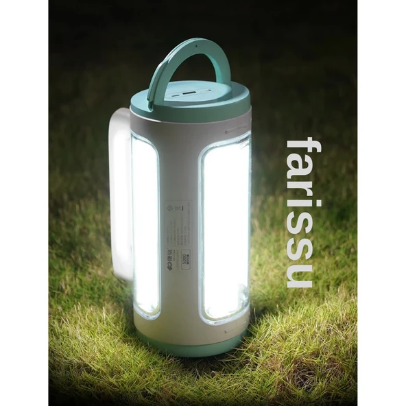 Gold Kama Ultra Güçlü LED El Feneri ve Işıldak – Telefon Şarj Özellikli, Su Geçirmez, 6 Saat Çalışma Süresi - 5