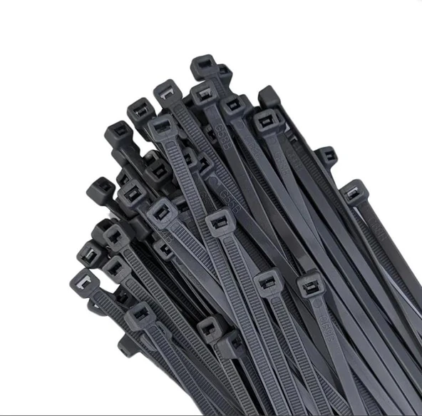 Tork Kablo Bağı Cırt Kelepçe 3.5x140 Siyah 100 Lü - 2