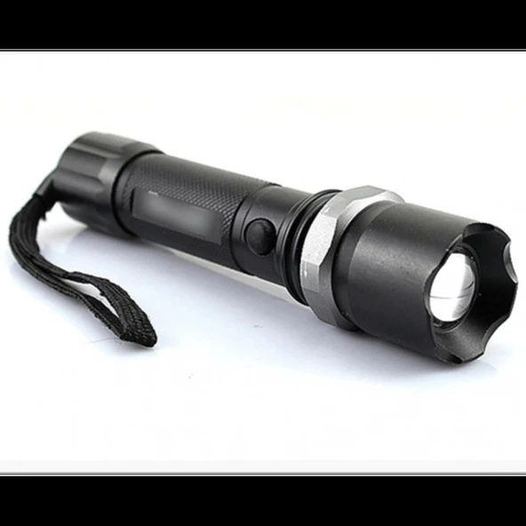 Zoomlu Şarjlı El Feneri  F61873 - 2