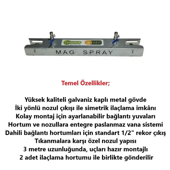 Nano Ot İlaçlama Aparatı + 2 Hortum Dahil-Tarım Garaj - 2