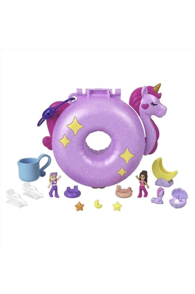 Polly Pocket HKV34 Polly Pocket Unicorn Temalı Oyun Seti - 2