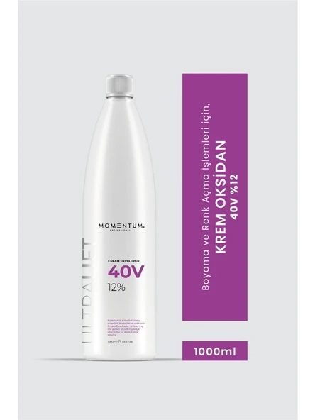 Momentum Krem Oksidan 40 Vol 1000 Ml ürün görseli 1