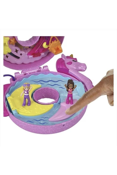 Polly Pocket HKV34 Polly Pocket Unicorn Temalı Oyun Seti - 5