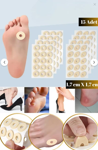 Ayak Nokta Pedi Sünger Yastık - Resim 2