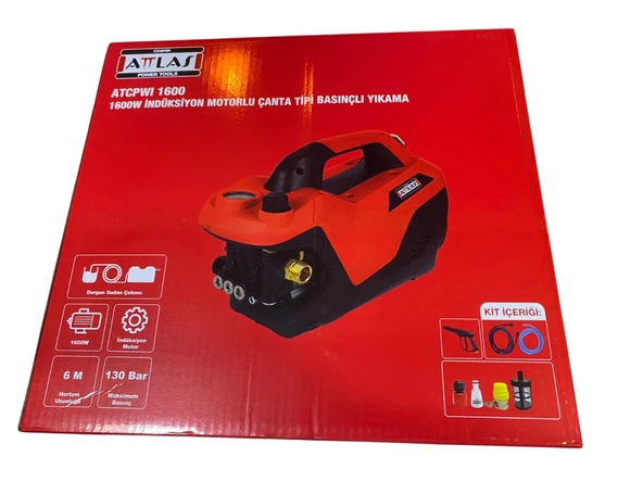 Attlas ATCPWI 1600 İndüksiyon Motorlu Basınçlı Yıkama A0901013 - 5