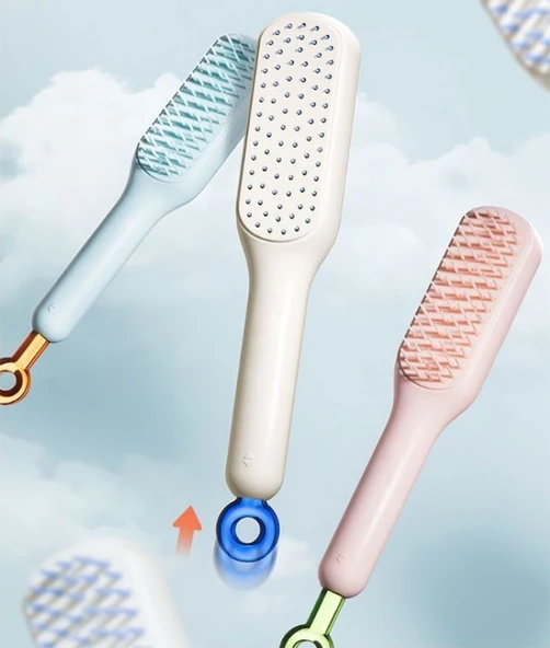 Kolay Temizlenen Saç Fırçası - Resim 4