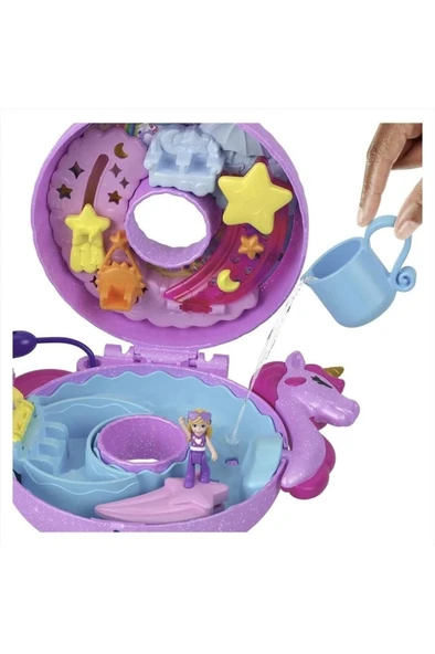 Polly Pocket HKV34 Polly Pocket Unicorn Temalı Oyun Seti - 4