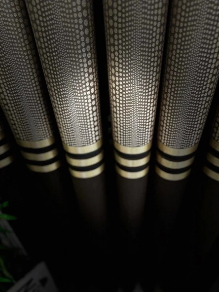 NİVEMESHOME MIZRAKLI FT632256 V-5302 TOPRAK  1/3 SIK PİLE FON PERDE APM - Resim 10