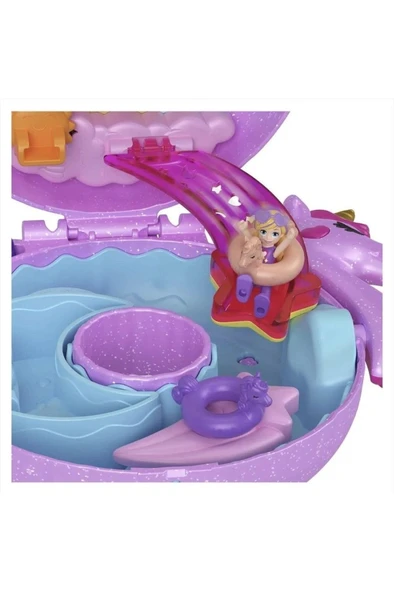 Polly Pocket HKV34 Polly Pocket Unicorn Temalı Oyun Seti - 3