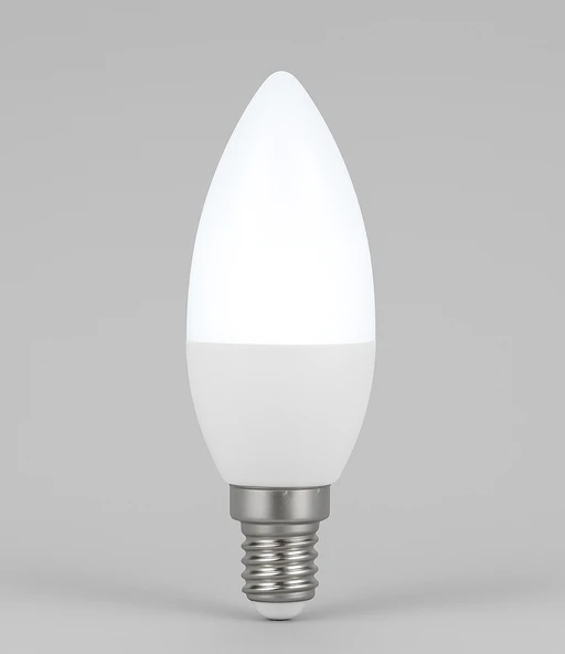 ZMR 120/B.65 6’lı 7W Buji LED Ampul 6500K Beyaz Işık E14 Duy Enerji Tasarruflu ve Uzun Ömürlü Aydınlatma - 4