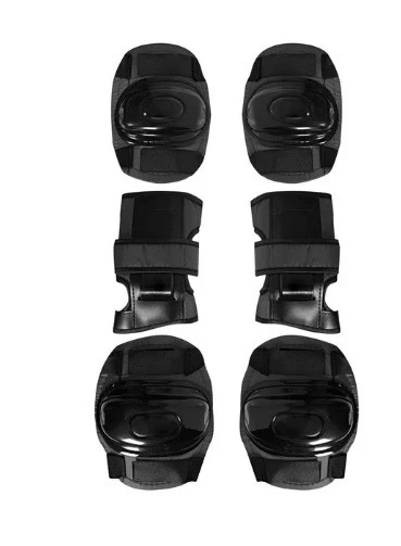 PATEN KAYKAY BİSİKLET İÇİN DİZ DİRSEK BİLEK KORUYUCU SET