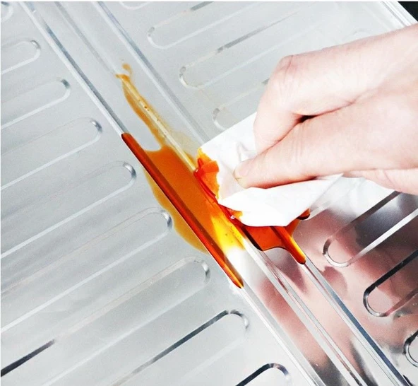 Ocak Yağ Koruyucu Alüminyum Levha 32,5*84 cm - 2