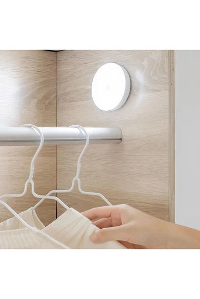 Volemi V-009 Hareket Sensörlü Led Lamba – Mıknatıslı & Şarjlı, Kablosuz Aydınlatma - Resim 4