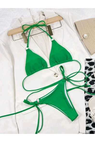 Halkalı Bikini Takım - Resim 2