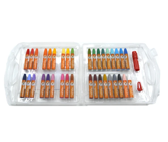 Lino Pastel Boya 36 Renk Plastik Kutulu LN_136 - Resim 2