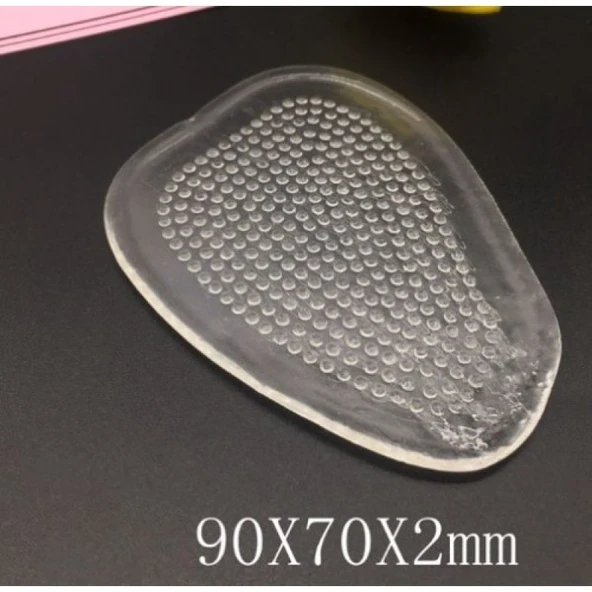 Kaydırmaz Topuklu Ayakkabı Tabanlığı Şeffaf 17GR 1 Çift - 2