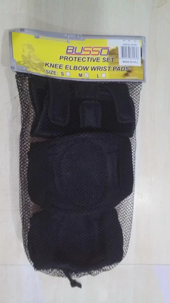 PATEN KAYKAY BİSİKLET İÇİN DİZ DİRSEK BİLEK KORUYUCU SET - 3