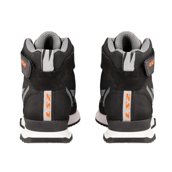 LS2 ACRUX BOT SİYAH-TURUNCU - Resim 4