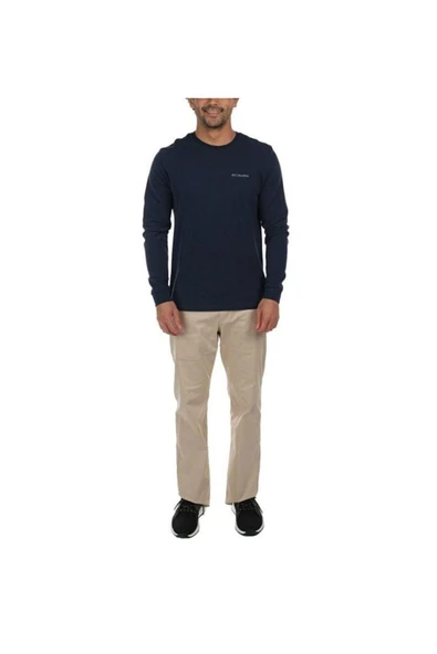 Columbia Cs0354 Csc M Basıc Sm Logo Ls Tee Pfg Lacivert - Resim 3
