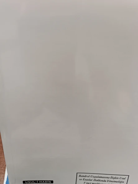 Usul-i Hadis Osmanlıca (Usulü Hadis - Hadis Usulü) - tıpkıbasım - 3