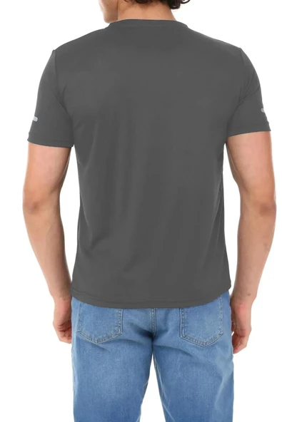 Ghassy Co Erkek Nem Emici Hızlı Kuruma Atletik Teknik Performans T-shirt - Resim 3
